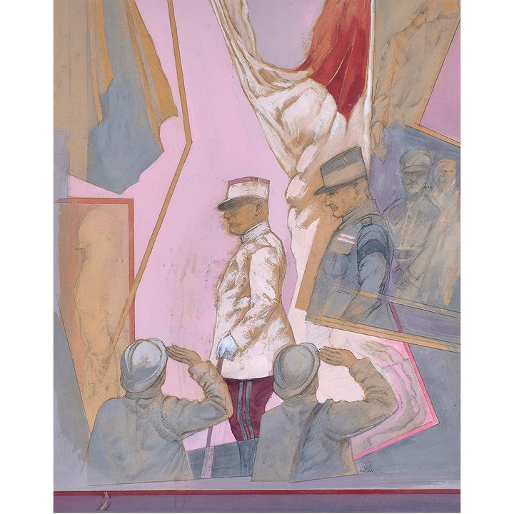 Work on paper, Robert Moesle