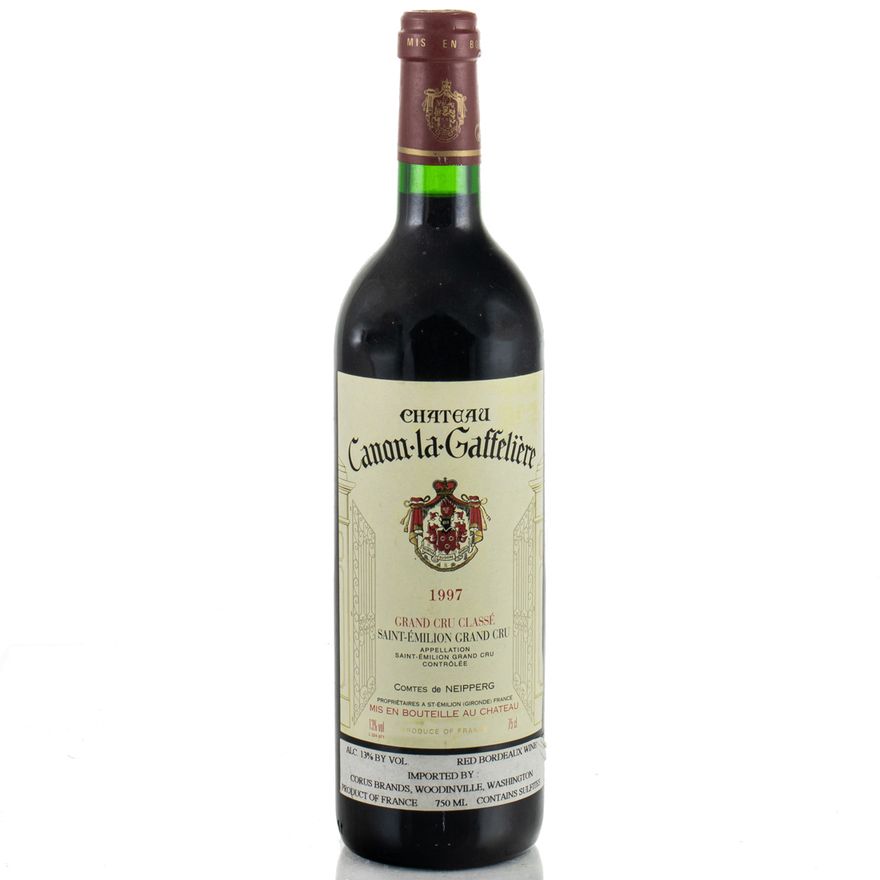 1 Bottle 1997 Chateau Canon-la-Gaffeliere, Grand Cru Classe, Saint Emilion, Bordeaux, France 90WA