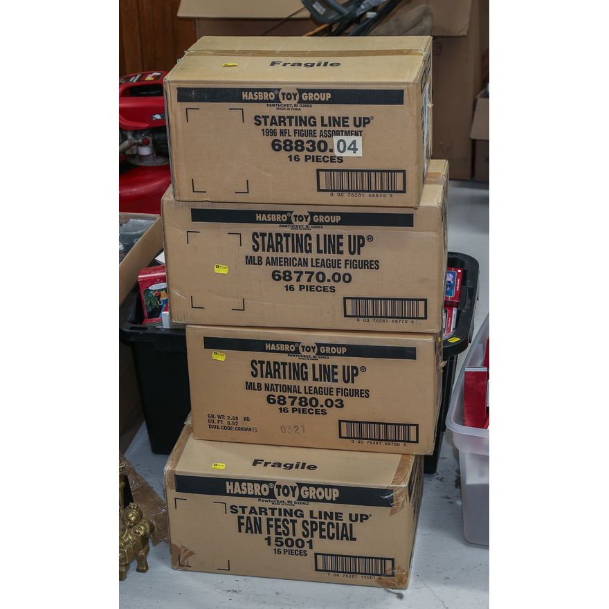 Large Group of Starting Lineup Sports Figures