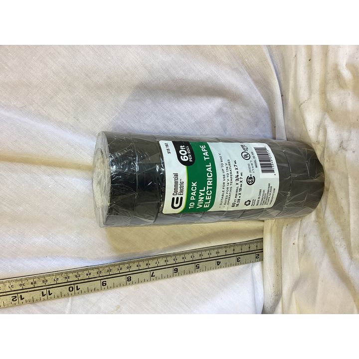 Commercial Electric 10pk 60ft Vinyl Electrical Tape