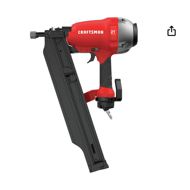 Craftsman 21 Degree Plastic Collated Framing Nailer