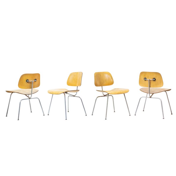 Charles and Ray Eames, DCM, set of four