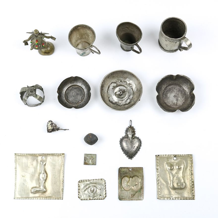 Spanish Colonial silver artifacts, 18th Century