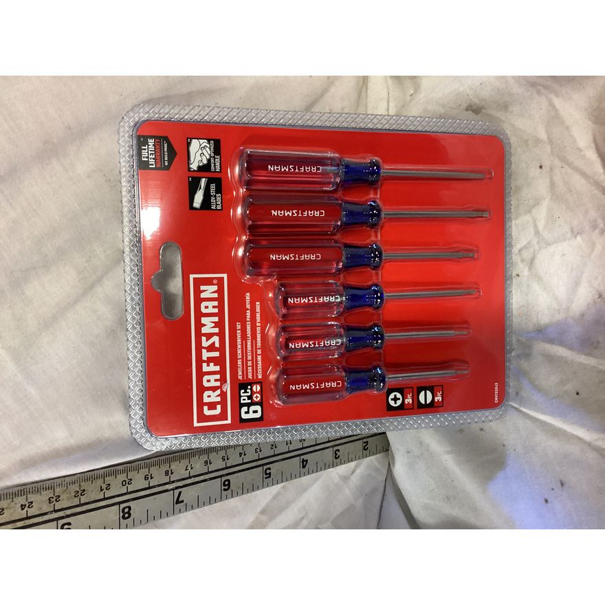 Craftsman 6pc Jewelers Screwdriver Set
