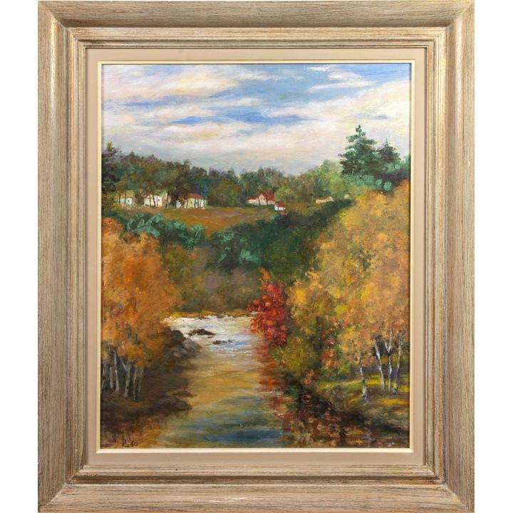 Painting, Colorful Genre Canadian Landscape (20th century)