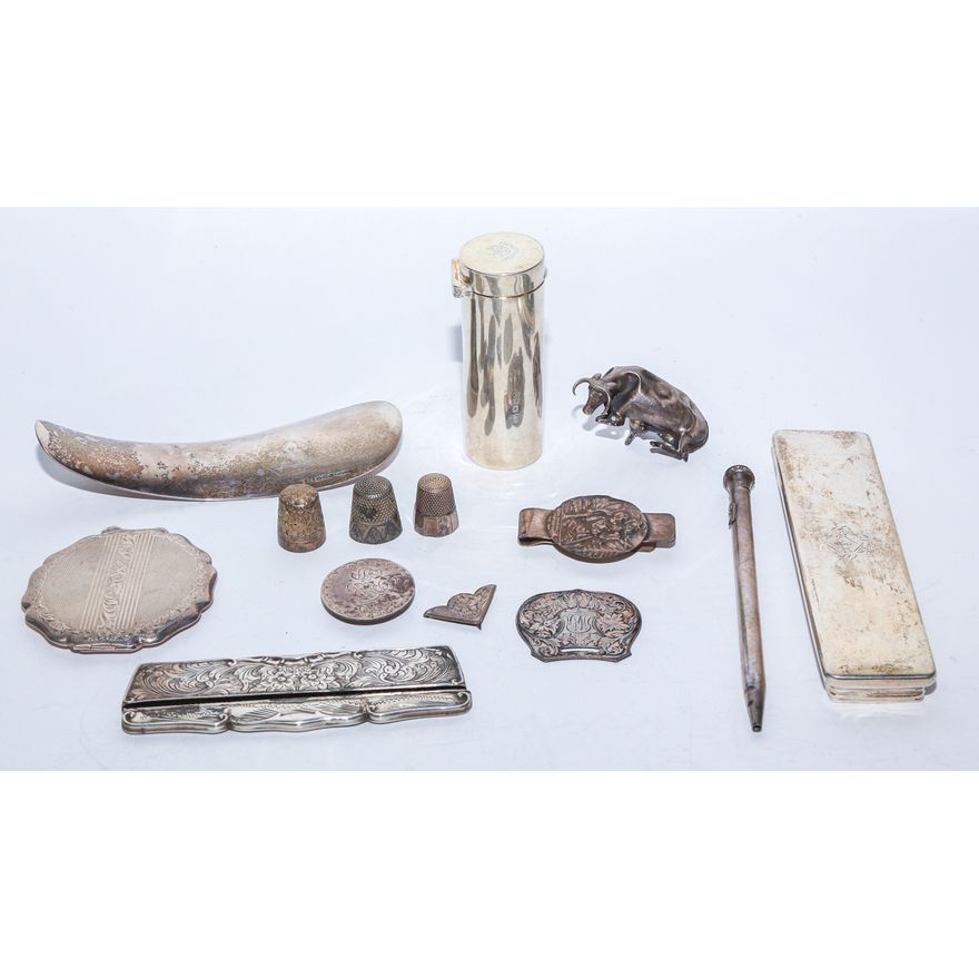 Collection of Small Sterling Objects