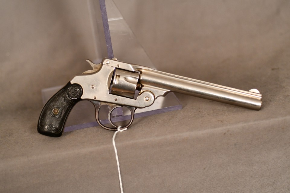 Iver Johnson First Model Safety Automatic, .32 S&W cal. revolver ...