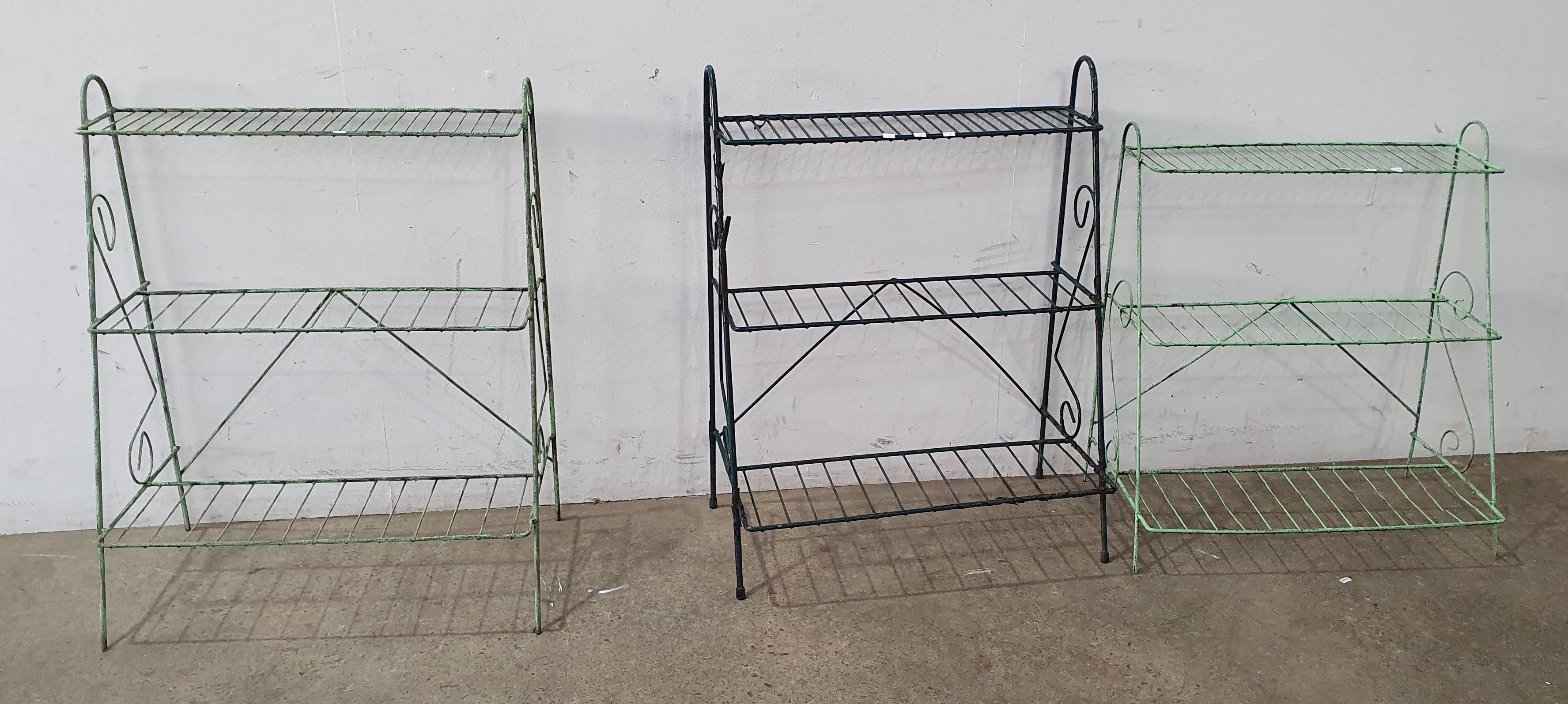 Three Various Plant Stands