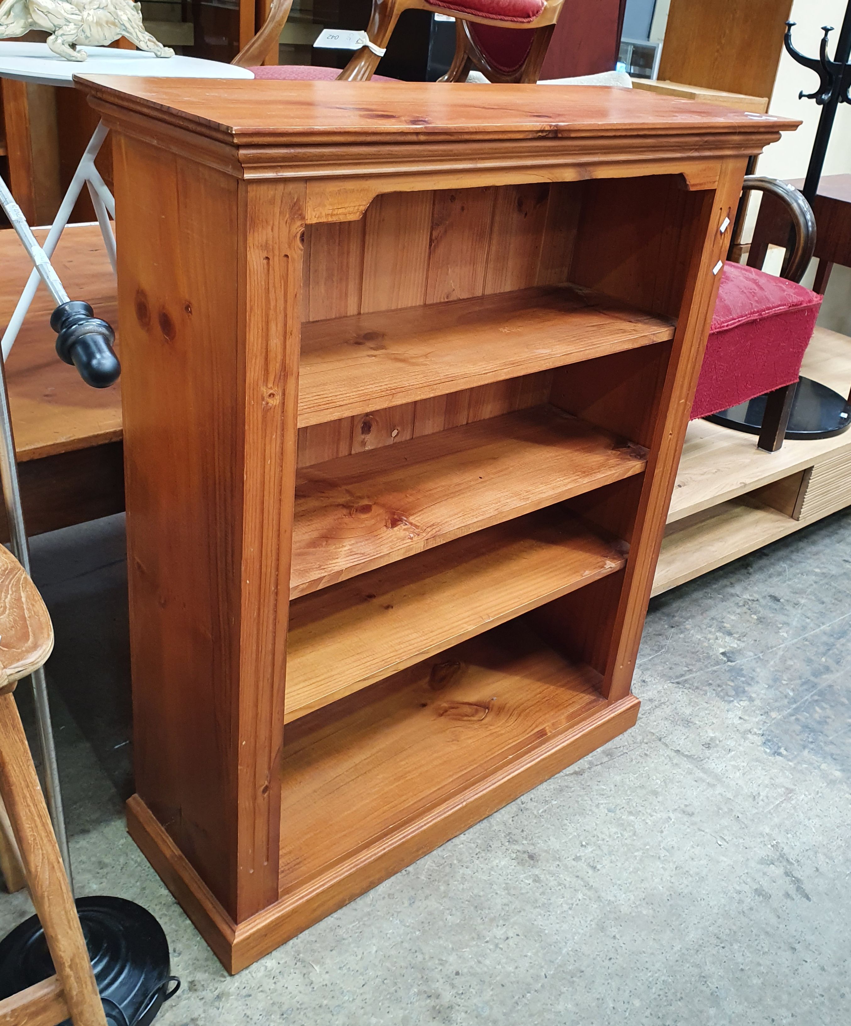 A Pine Bookshelf