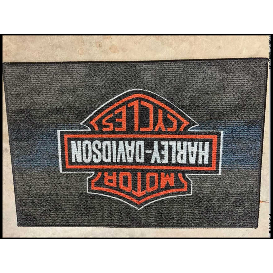 Harley Davidson Door Mat 27"x18"