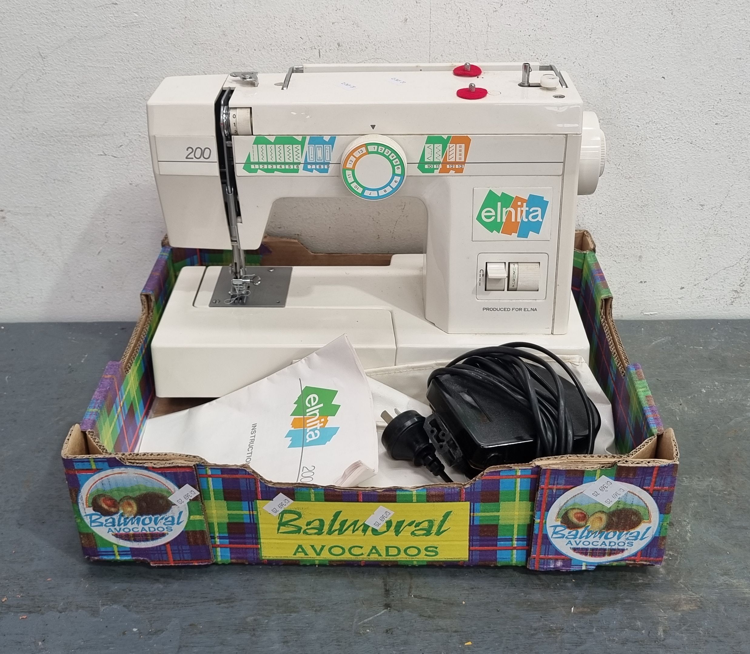 1369 · AN ELNITA SEWING MACHINE