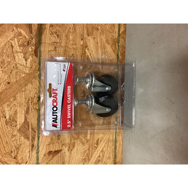AutoCraft 2.5" Swivel Casters