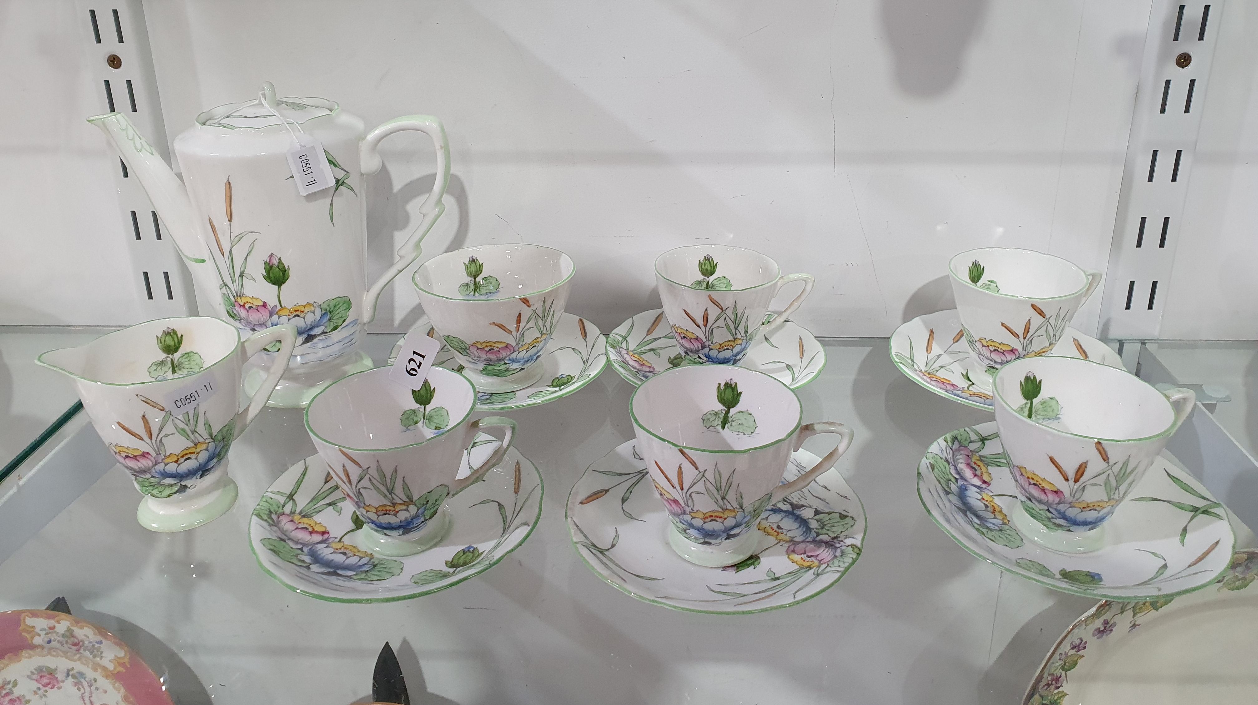 621 · A ROYAL STAFFORD PART COFFEE SERVICE