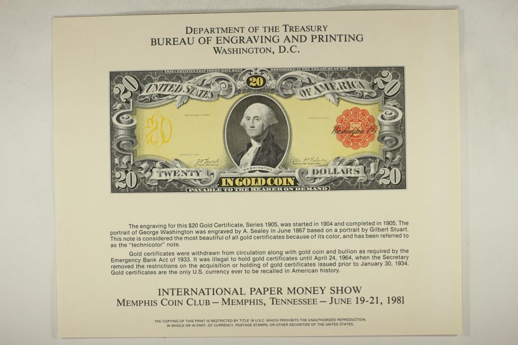 INTERNATIONAL PAPER MONEY SHOW MEMPHIS COIN CLUB Barnebys