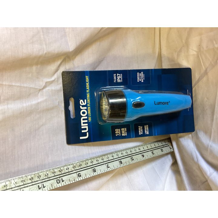 Lumore 180 Lumen Floating Flashlight- Batteries Not Included