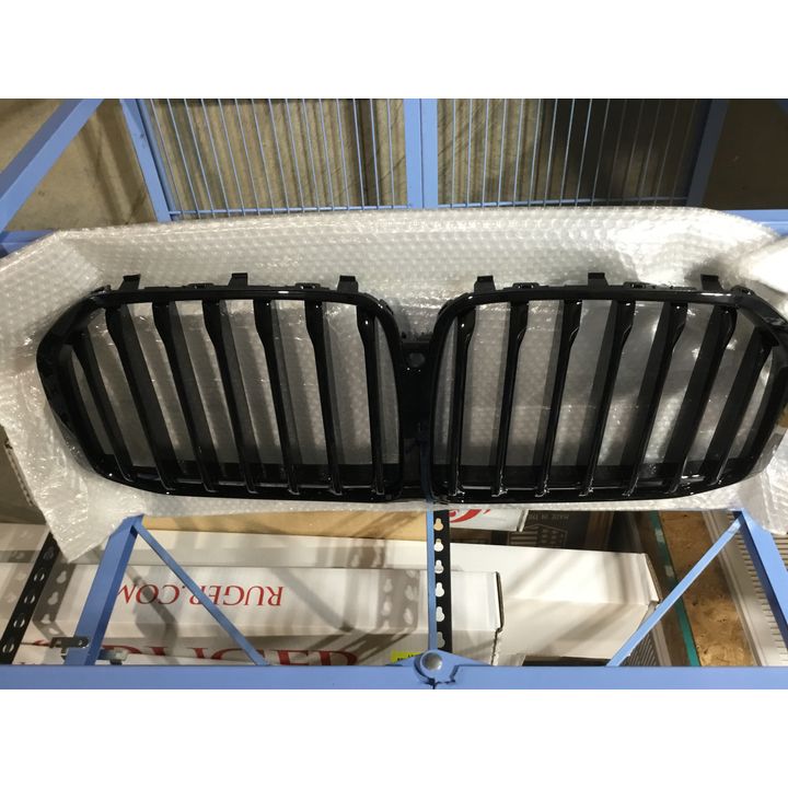 2019-2022 BMW X7 G07 Kidney Grille Gloss Black Double Slats