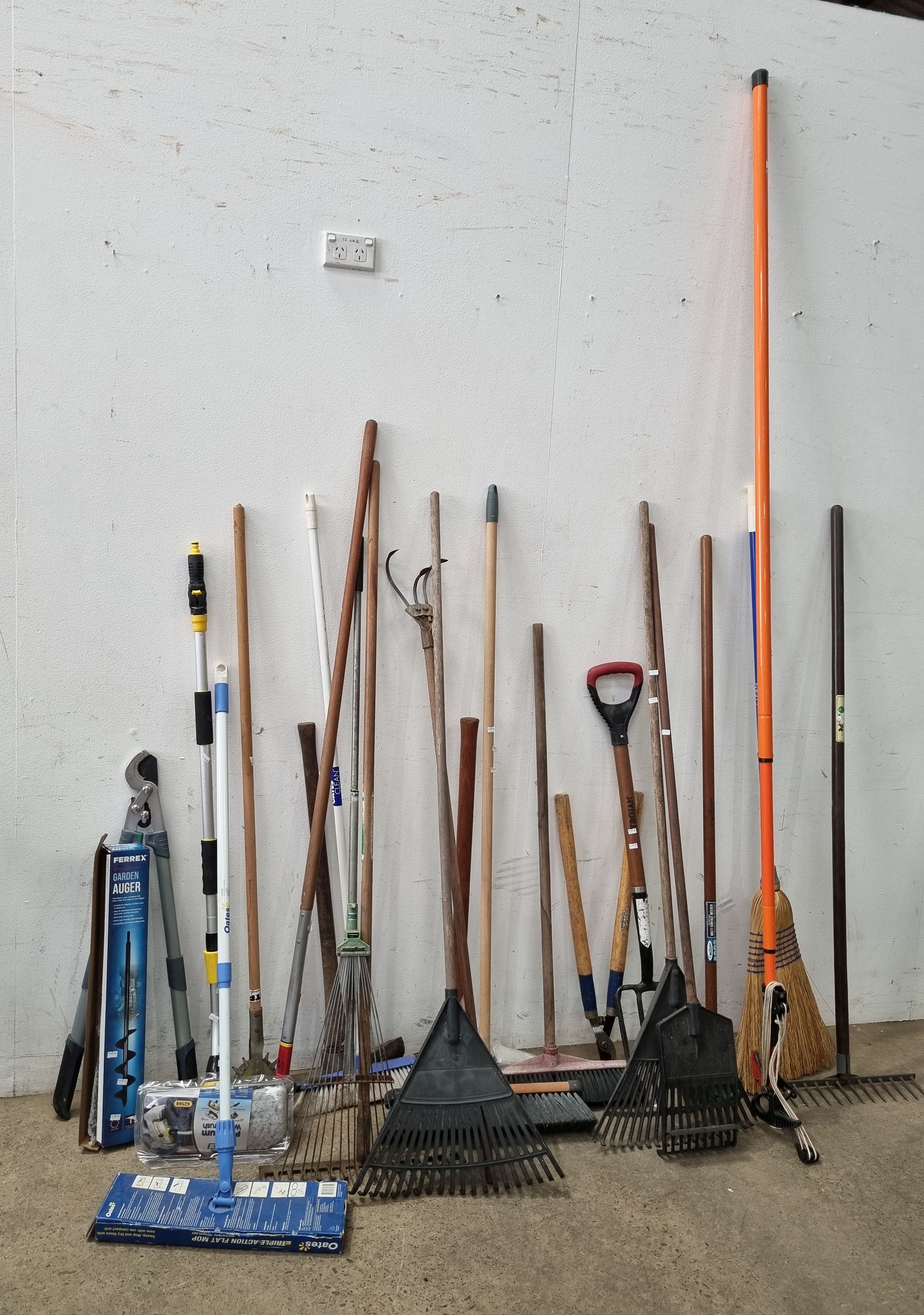 A Group Of Various Tools And Garden Tools
