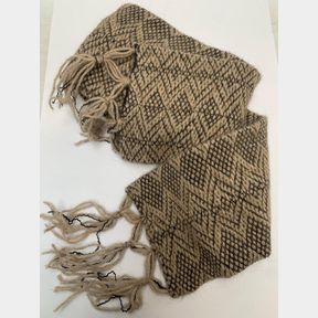 LUXURY ECO POSSUM FUR & MERINO LAMBSWOOL HANDCRAFTED SCARF