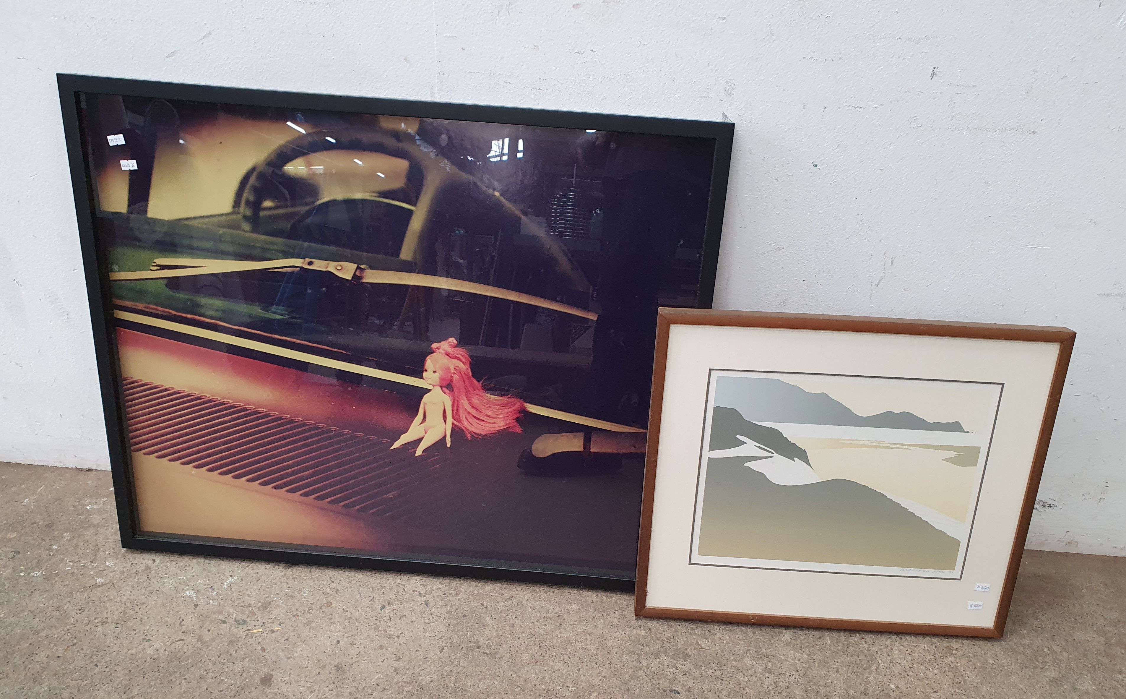 A Pair Of Framed Works