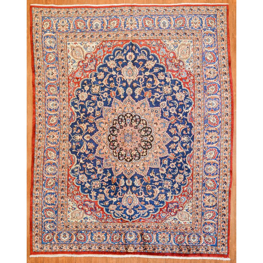 Mashad Rug, Persia, 8.4 x 10.4
