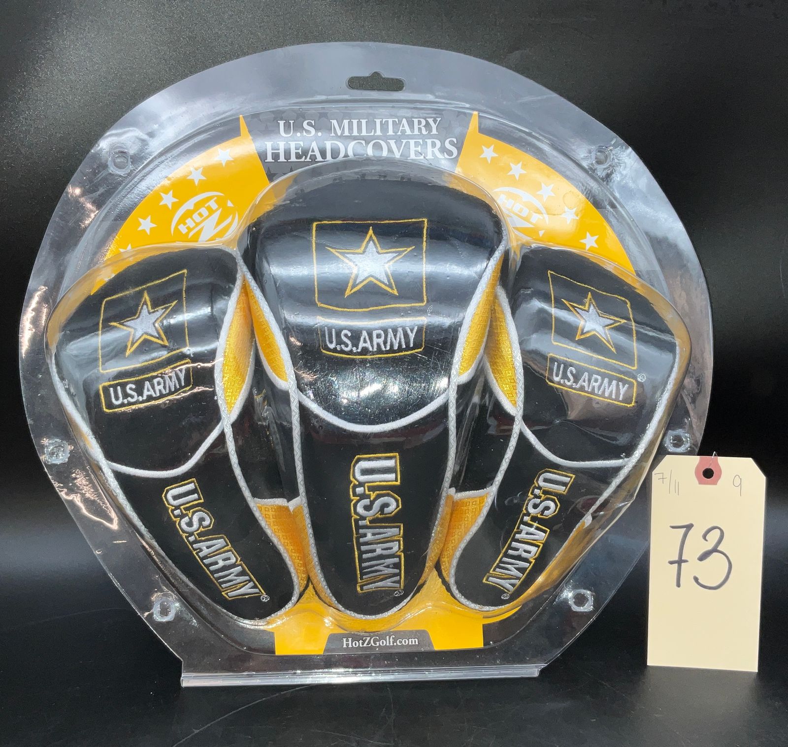 US MILITARY GOLF CLUB HEAD COVERS. Teel Auctions