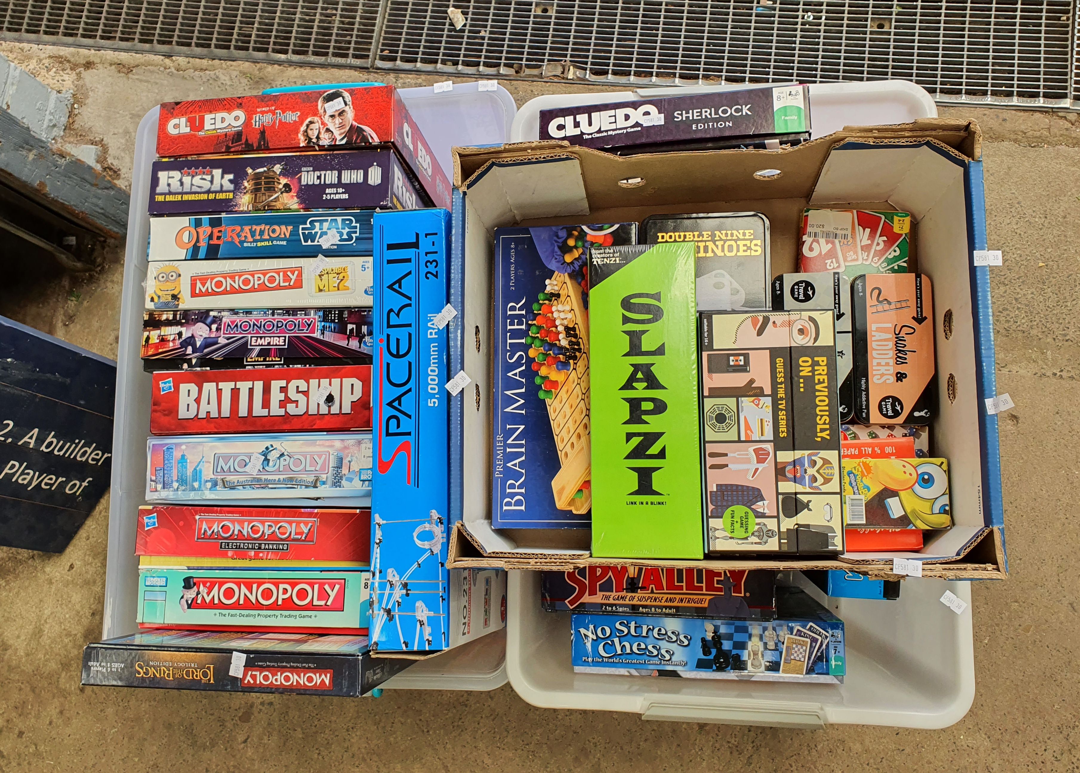 1321 · THREE BOXES OF GAMES