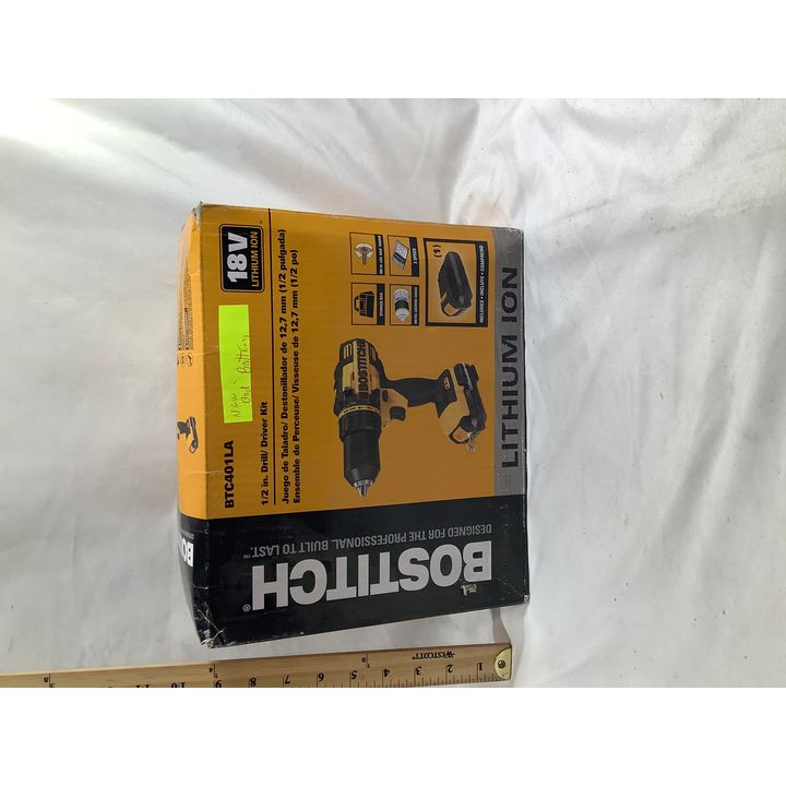 Bostitch 18V 1/2in Drill/Driver Kit Lithium ION w/Storage Bag