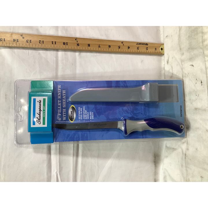 Shakespeare 6" Fillet Knife w/ Sheath