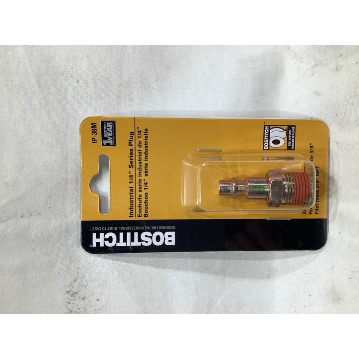 Bostitch Industrial 1/4" Series Plug, 3/8" NPT Male Thread