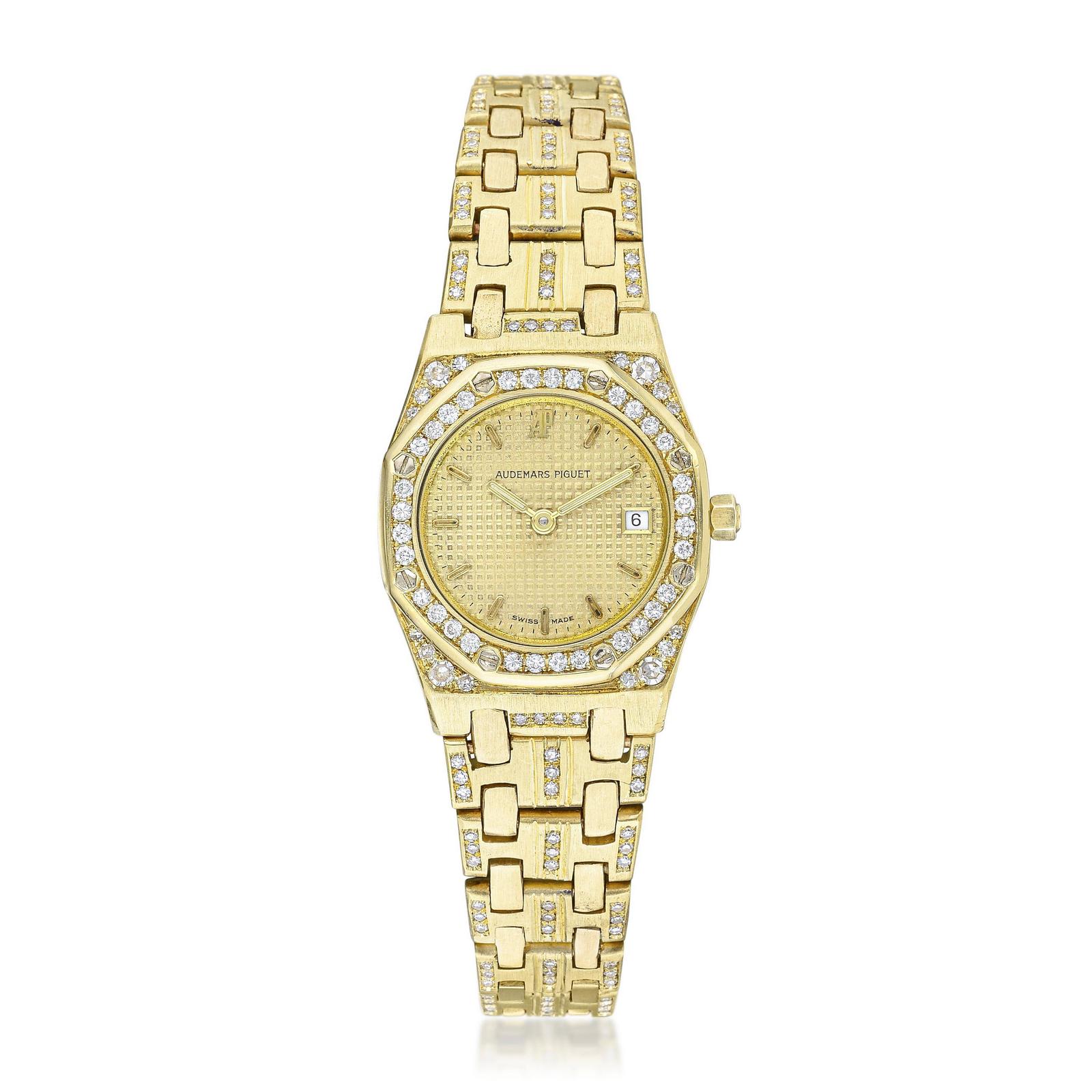 Audemars Piguet Royal Oak Ladies 18K White Gold Diamond Watch