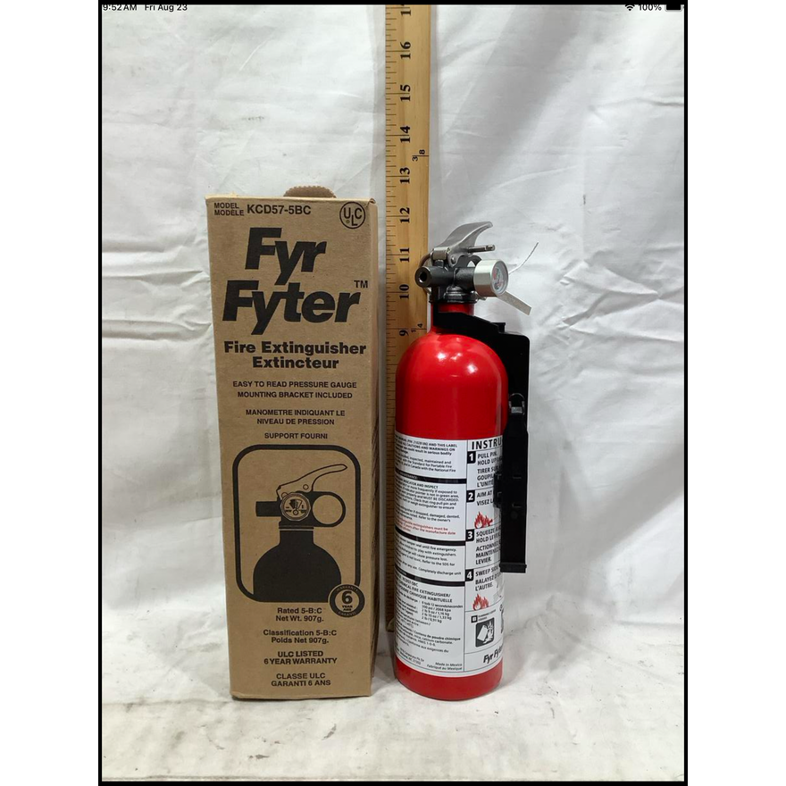 7lb 15oz Fyr Fyter Fire Extinguisher