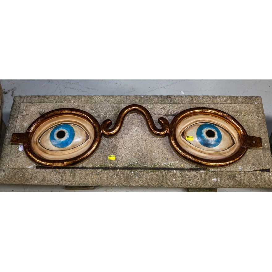 Toscano Reproduction Optometrist Sign