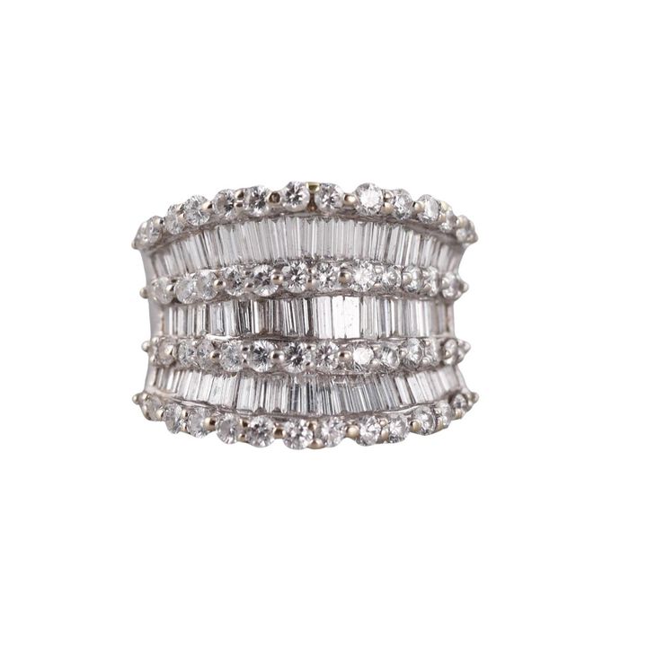 18k Gold Diamond Ring