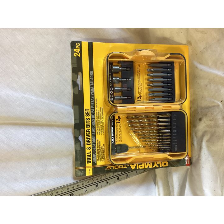 Olympia Tools 24pc Drill & Driver Bits Set
