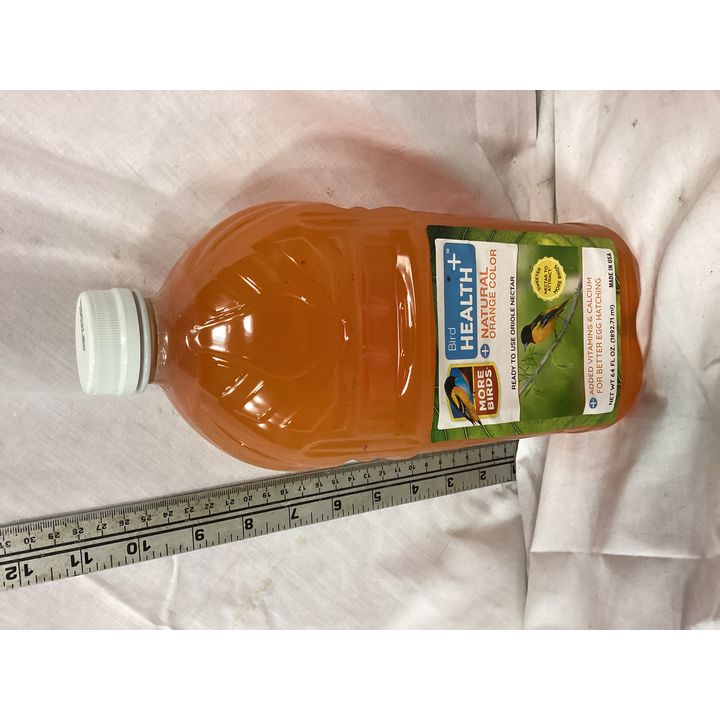 More Birds Bird Health Natural Orange Color Oriole Nectar- 64oz