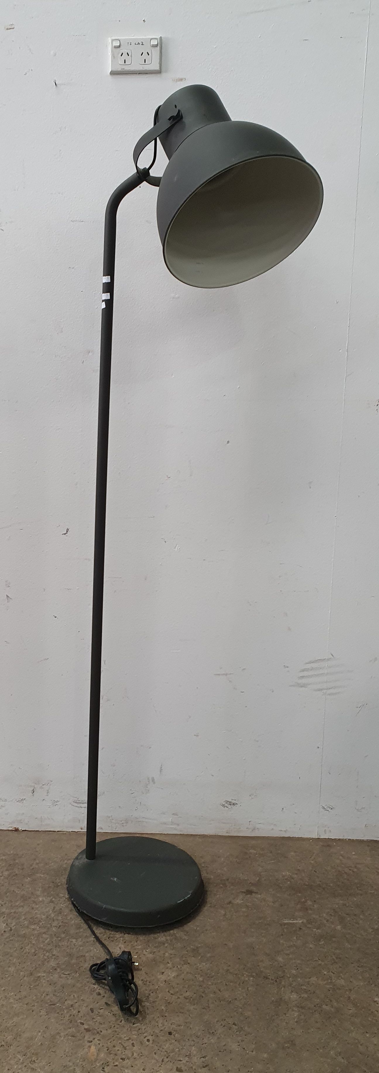 An Industrial Style Floor Lamp