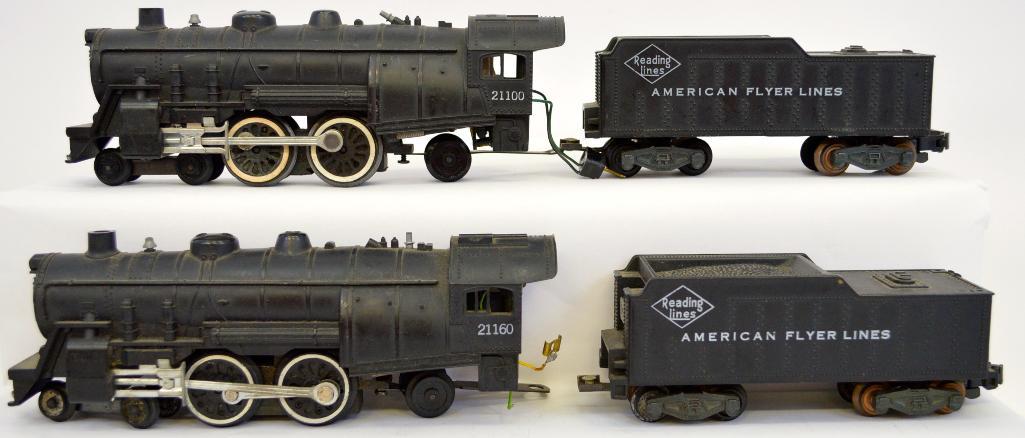 AMERICAN FLYER S GAUGE READING LINES TENDER SHELL FOR LOCOS #21100 