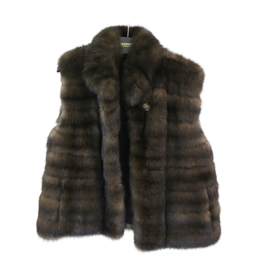 Carmen Marc Valvo Sable Mink Vest | Kaminski Auctions
