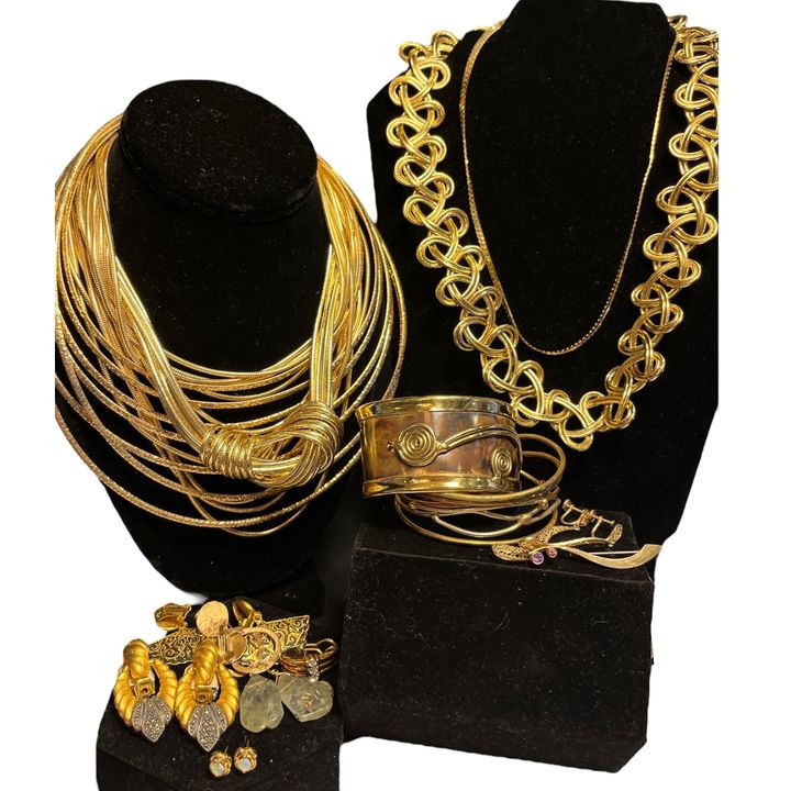 Assorted Mixed Jewelry W/ Some Gold Filled
