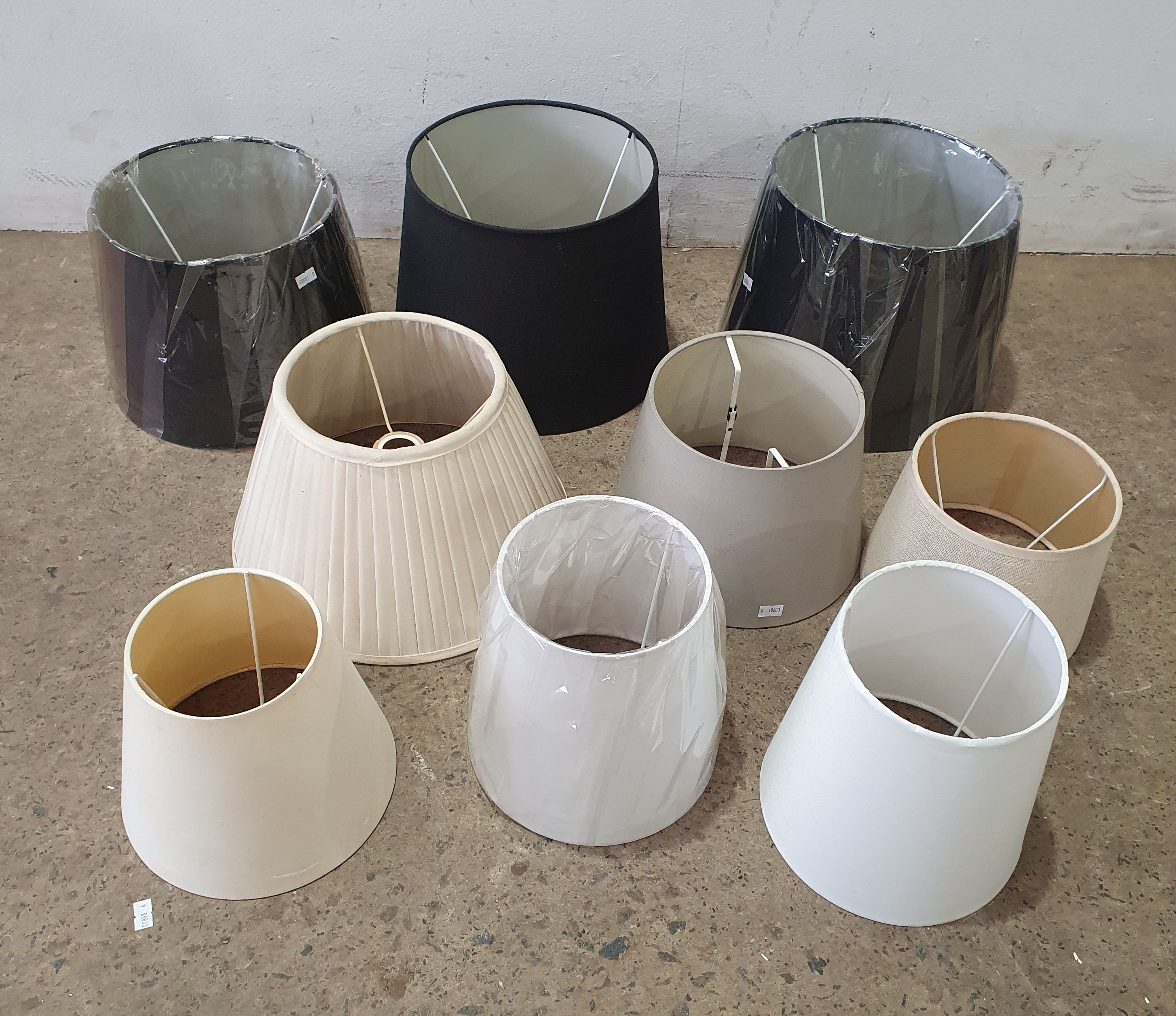 A Quantity Of Lamp Shades