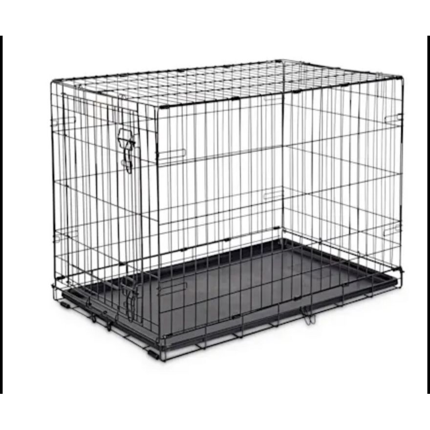 Amazon Basics Single Door Metal Folding Dog Crate-36'' L