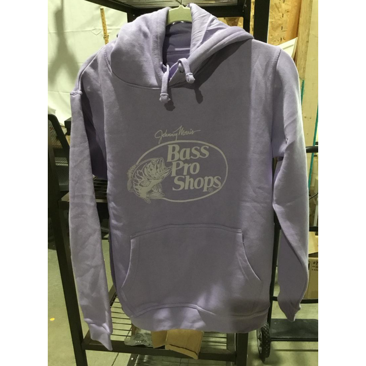 Extra Small Bass Pro Shops Hoodie-Lavendar