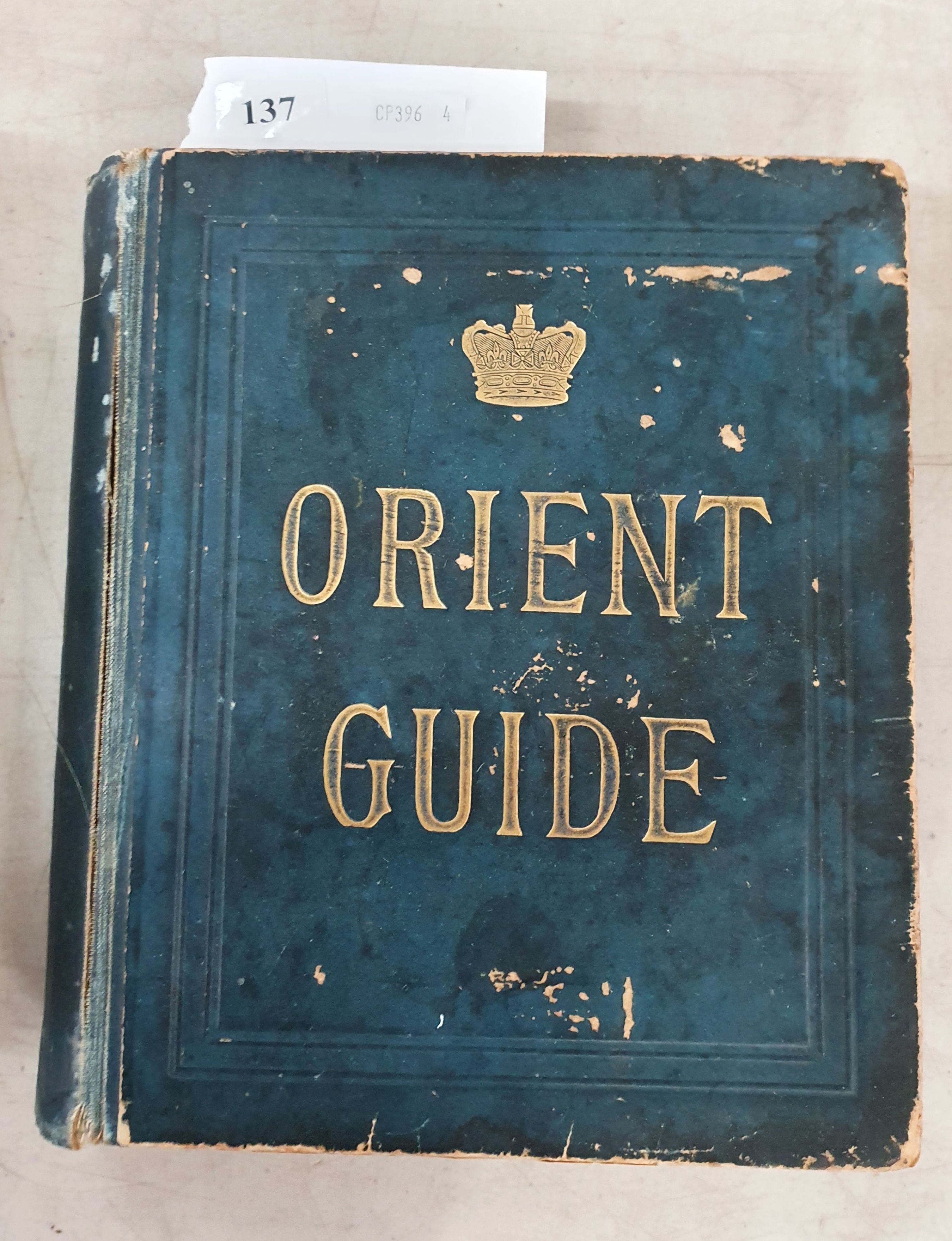 137 · AN 1889 EDITION OF "ORIENT GUIDE"
