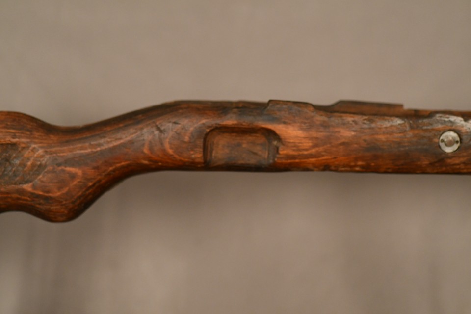 Mauser 98K rifle complete stock assembly, late WWII, Germany ...