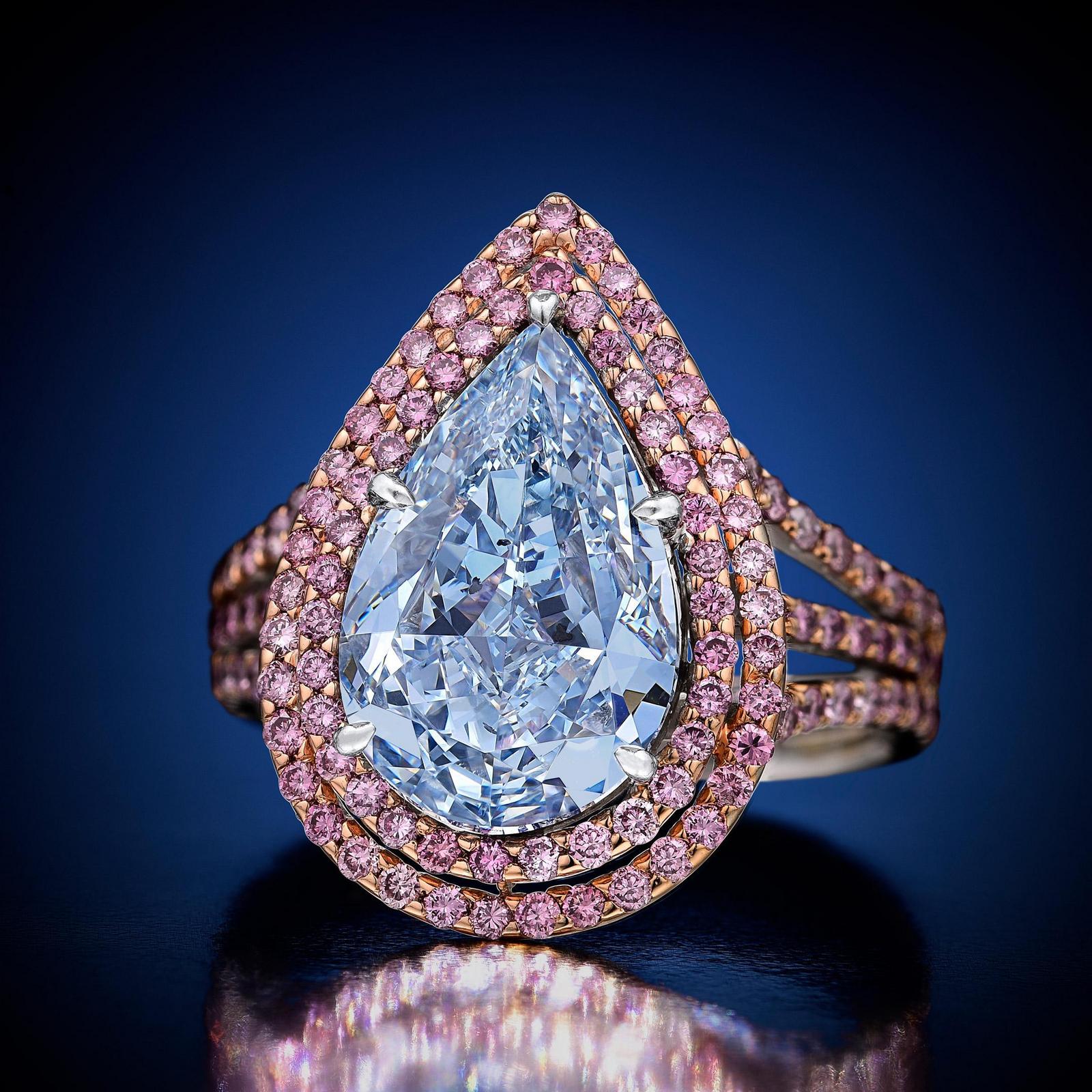 Pink Diamond  Blue Diamond