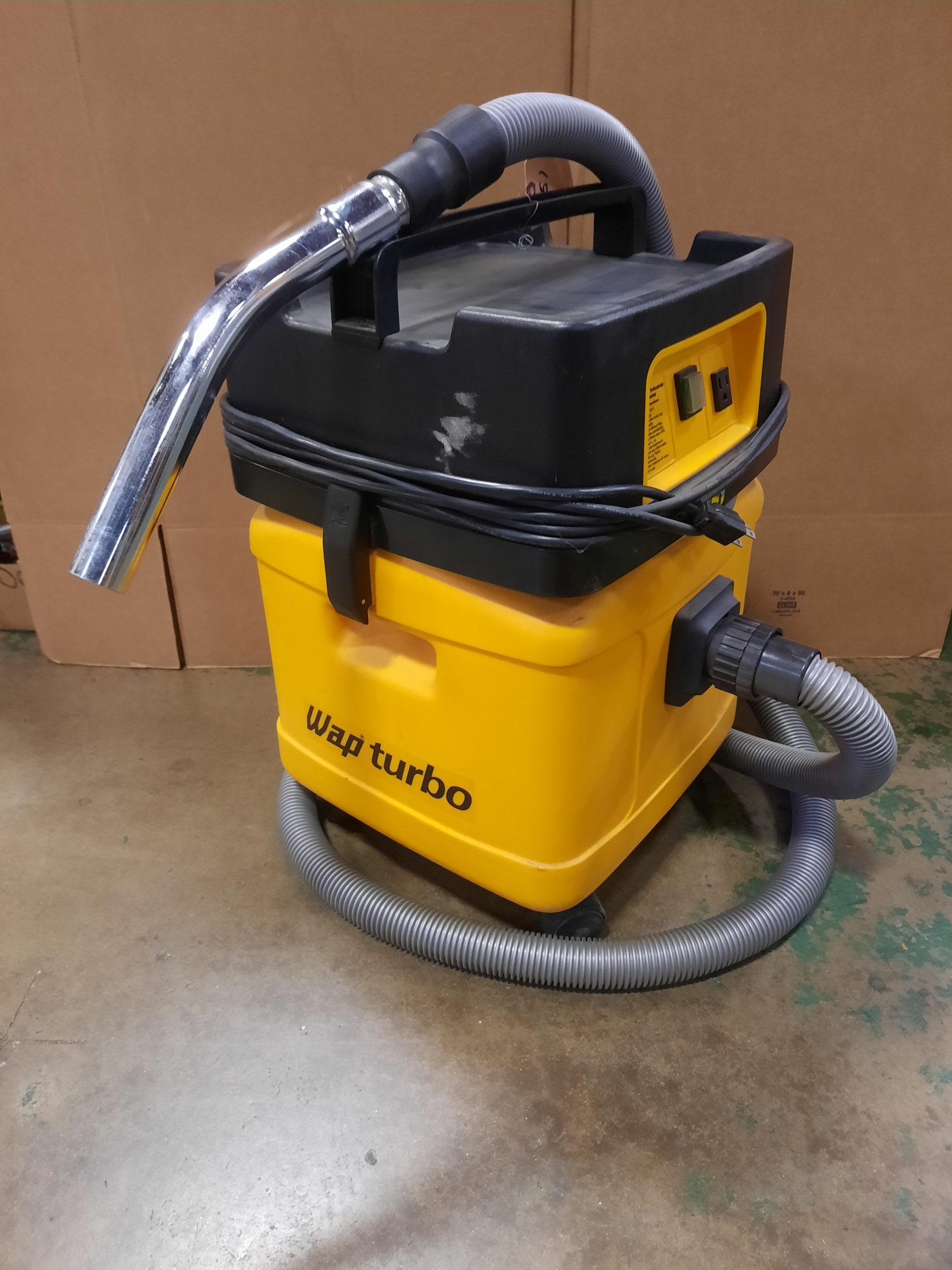 Wap Turbo Shop Vacuum CWS Asset Management and Sales