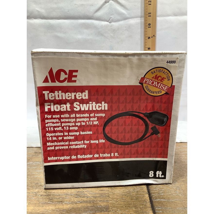 ACE Tethered Float Switch 8'