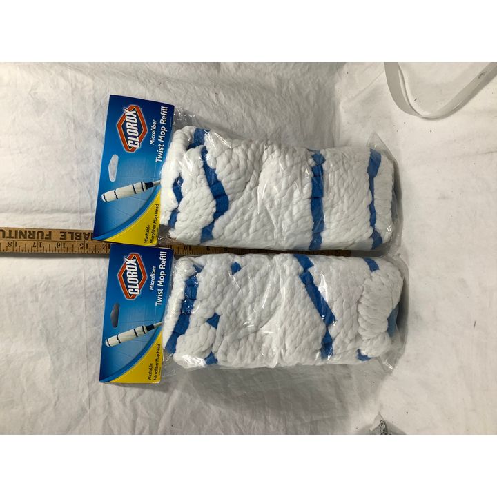 Buying (2) Clorox Microfiber Twist Mop Refill