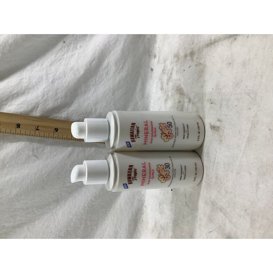 Buying (2) Hawaiian Tropic Mineral 50+ Sunscreen Spray 3.4oz