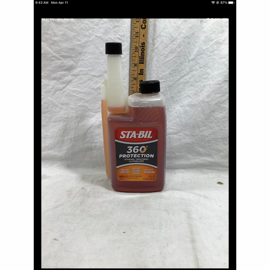 Sta-Bil 360 Protection Ethanol Treatment & Stabilizer 32oz